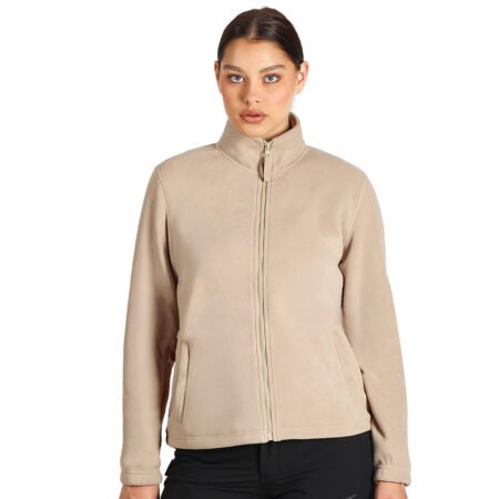 POLARIS LADY, ženska dukserica od brušenog polara, 280 g/m2, bež