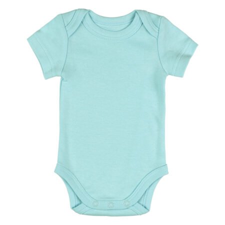 BAMBOLINO, bebi bodi, 180 g/m2, svetlo plavi