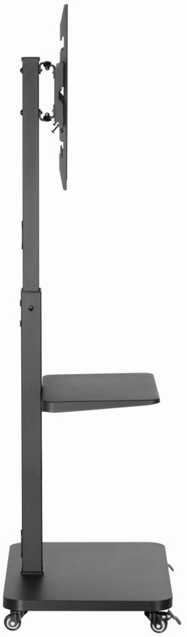 TVS-75S-02 Gembird Mobilni sto sa tockicima, 37-75, crne boje