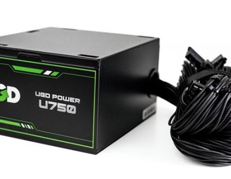 Napajanje U750W 750W UGD Power 12cm FAN, 20+4pin, 4+4pin, 6xSATA, 2xIDE, 4x6+2pin 80Plus, Black
