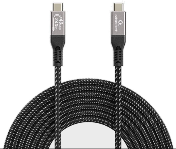 CCBP-USB4-CMCM240-0.5M Gembird Premium kabl za punjenje i prenos podataka,40 Gbps,240W,0.5m - Slika 2