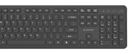KBS-WPS-01 Gembird Slim Pro Business bežièni desktop set, crna, US raspored