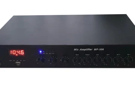 Pojaèavaè zvuka MP-312 desktop pojacalo 120W 100V 4-6oma, 3zone, FM, USB, BT