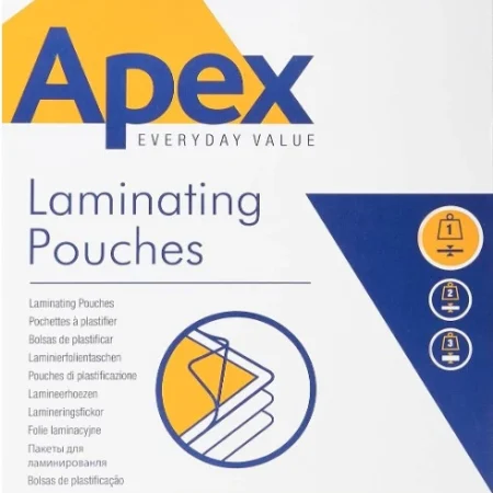 Folija za plastifikaciju A4 80mic Apex light gloss (papir za laminaciju) 100listova