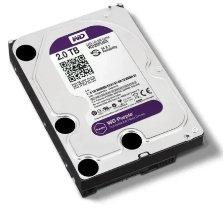 HDD 3.5 * 2TB WD20PURX WD Purple 24/7 5400RPM 64MB SATA3