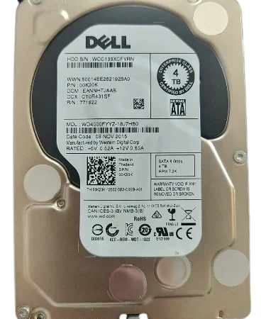 HDD 3.5 * 4TB  MG03ACA400 DELL 7200rpm 64MB SATA3 rfb