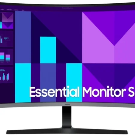 Monitor SAMSUNG LS32D396GAUXEN 32inc/VA,zakrivljen/1920x1080/100Hz/4ms GtG/HDMI,VGA/VESA/zvuènici/cr