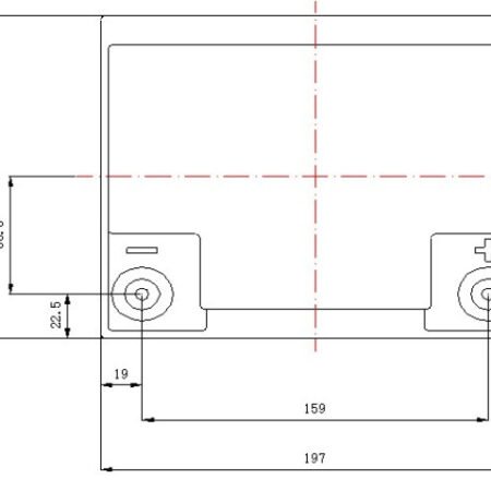 NPP NPG12V-38Ah, GEL BATTERY, C20=38AH, T14,197*165*174*174, 11KG, Light grey