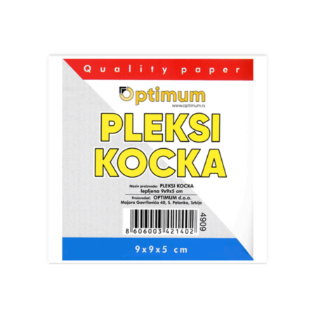 Pleksi Kocka za poruke 9x9 800lis.