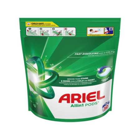 Kapsule za pranje veša Ariel Pods All in One, 50/1