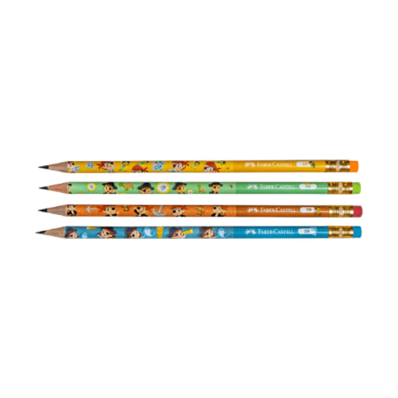 Grafitna olovka Faber Castell Pirates sa gum 2B 88000