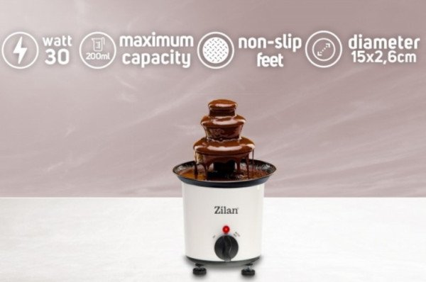Zilan ZLN2144 Èokoladna fontana 30W, 200ml - Slika 3