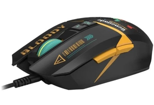 A4-W63 MAX RGB Renegade A4Tech Bloody RGB Gejmerski opticki mis, 2000Hz/100-12.000 Dpi, USB 129mm - Slika 4