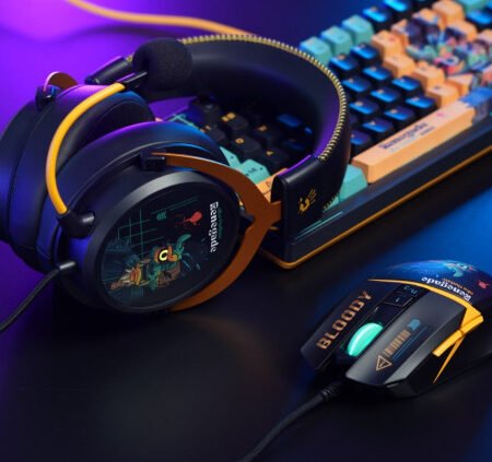 A4-W63 MAX RGB Renegade A4Tech Bloody RGB Gejmerski opticki mis, 2000Hz/100-12.000 Dpi, USB 129mm