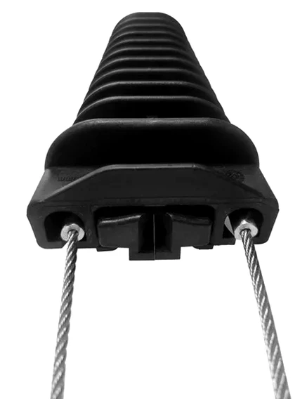 OPTIC-PA2000 GMB 10A Brass Contact Nylon Elec. Cable Clamp Dead End Overhead OPGW, stezaljka klema - Slika 3