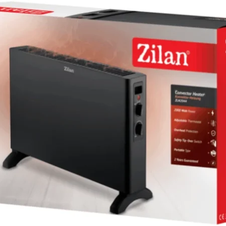 Zilan ZLN2044 Konvektorska grejalica,2000W,Crna,Termostat