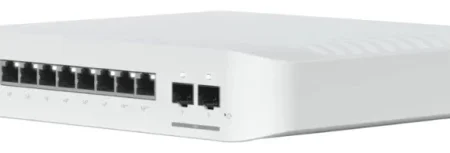 UBIQUITI UniFi Switch Pro 8 PoE,2 x (10 Gbps) SFP+,8 x 10Base-T/100Base-TX/1000Base-T (1 Gbps) RJ-45