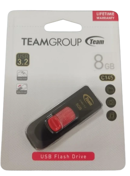 TeamGroup 8GB C145 USB Flash memorija 3.2 RED TC14538GR01 - Slika 2