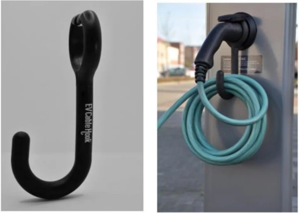 EV-CH-01 Gembird zidni drzac kabla za punjenje - Slika 4
