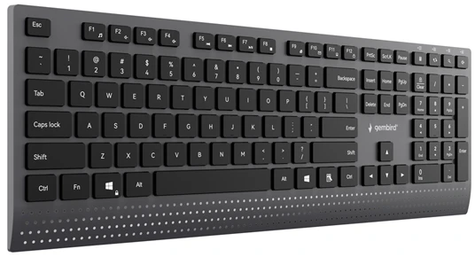 KB-MCH-06 Multimedijalna Slim tastatura US-international - Slika 4