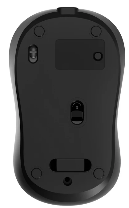 MUSW2-4B-01 Gembird Bežièni miš sa 4 tastera, Dual Mode, crni,800-1600 DPI,1.0 m - Slika 2