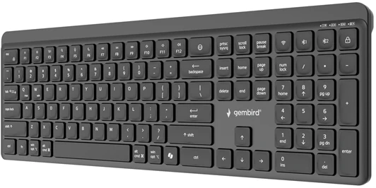 KB-WPS-03 Bezicna slim tastatura US-international - Slika 4